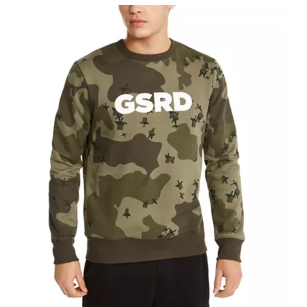 G-Star Raw Men's Ferru Camo Logo Sweatshirt